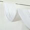 5 ft x 30 ft White Polyester Ceiling Drapes Backdrop Curtain Panel Party Home